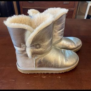 UGG Silver Boots